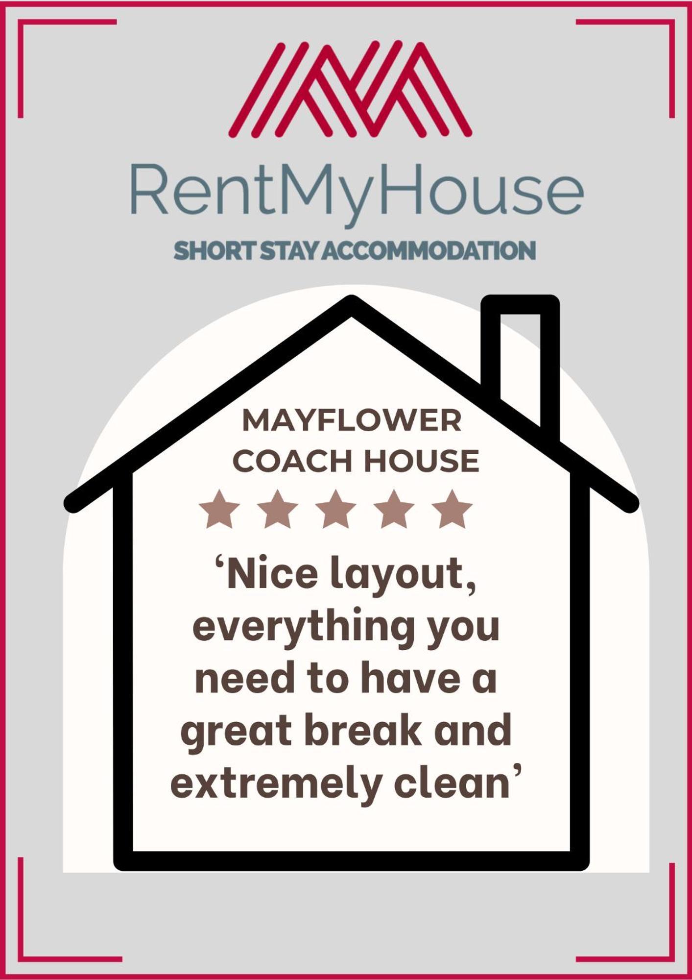 Hereford - Mayflower Coach House, Modern 2 Bedroom Property With Parking, Located South Of Hereford City, Suitable For Small Family, Couple Or Contractors - Sleeps Up To 5 Guests - Hosted By Rentmyhouse ภายนอก รูปภาพ